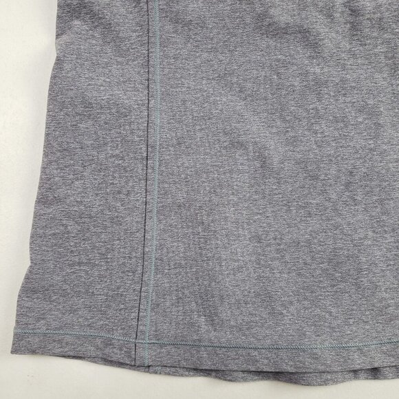 Lululemon Sweaty or Not Tank Womens 8? Gray Sleeveless Cut Out Top NO RIP TAG - Picture 4 of 9